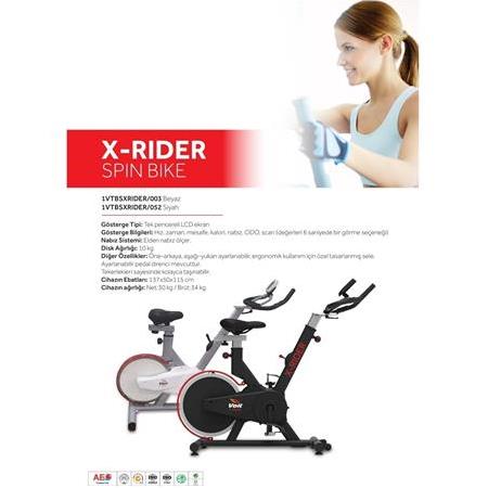 Voit X-Rider Spine Bike Beyaz *SPOR TAYT HEDİYE *