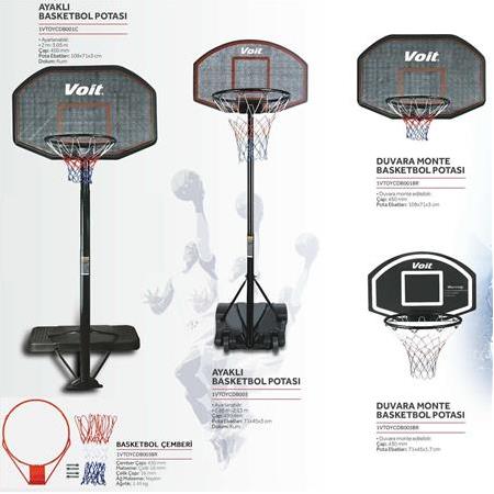 Voit CDB001C Ayaklı Seyyar Basketbol Potası